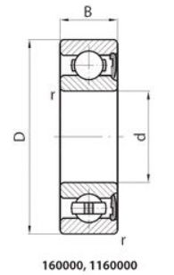 1160305A Подшипники #2