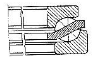 Подшипник шариковый упорно-радиальный одинарный 1687/770X Подшипники #2